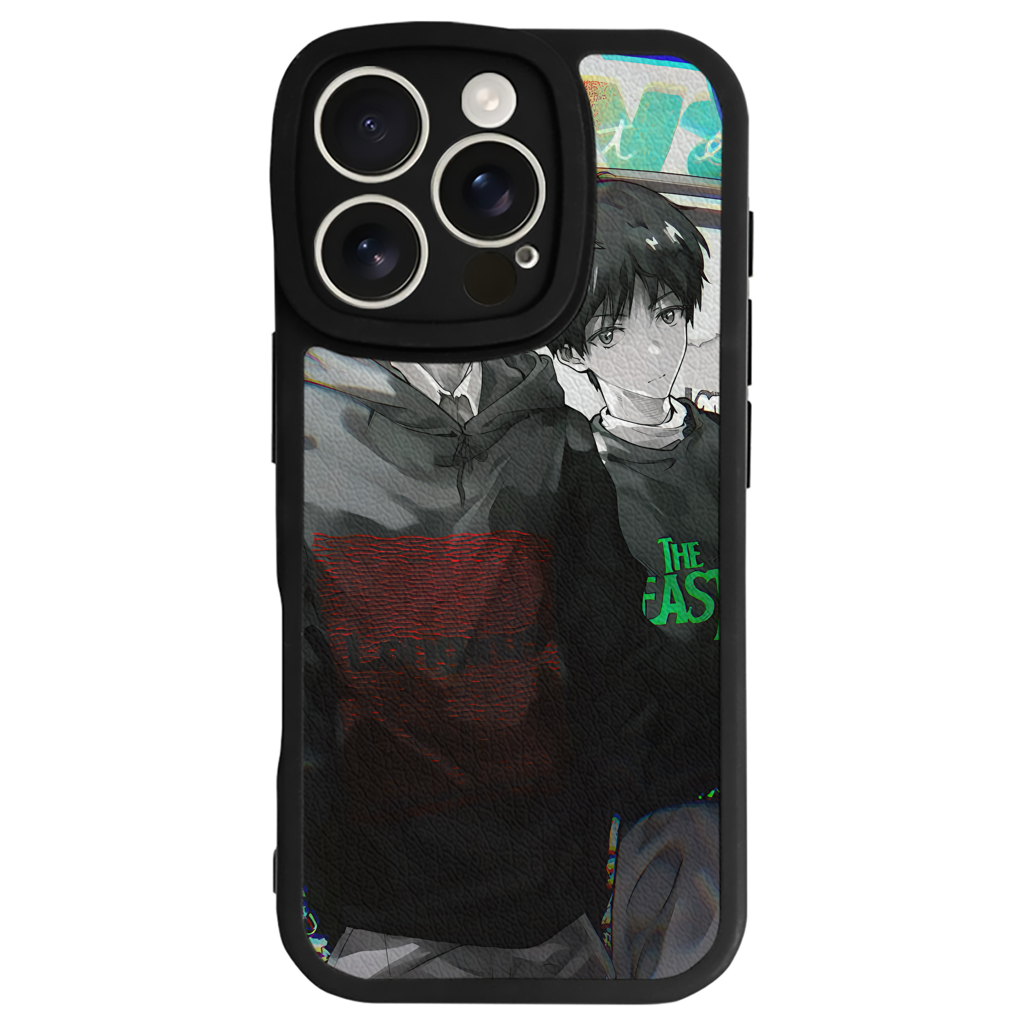 （画像用） EVA 新世紀エヴァンゲリオン 【iPhone 16シリーズ対応】シリコンスマホケース（レザー調） 材質：シリコン